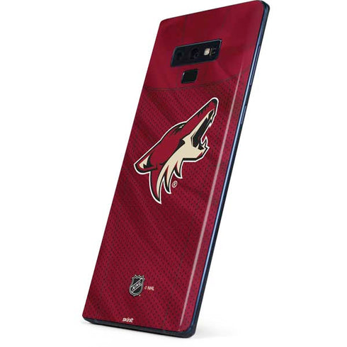 NHL Arizona Coyotes Home Jersey Galaxy Note 9 Skin