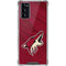 NHL Arizona Coyotes Home Jersey Galaxy Note20 5G Clear Case
