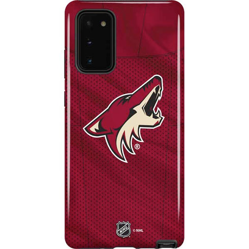 NHL Arizona Coyotes Home Jersey Galaxy Note20 5G Pro Case