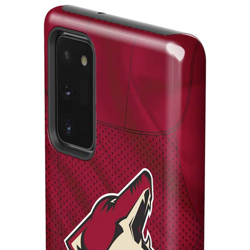 NHL Arizona Coyotes Home Jersey Galaxy Note20 5G Pro Case