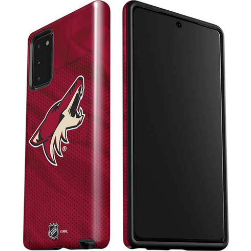 NHL Arizona Coyotes Home Jersey Galaxy Note20 5G Pro Case