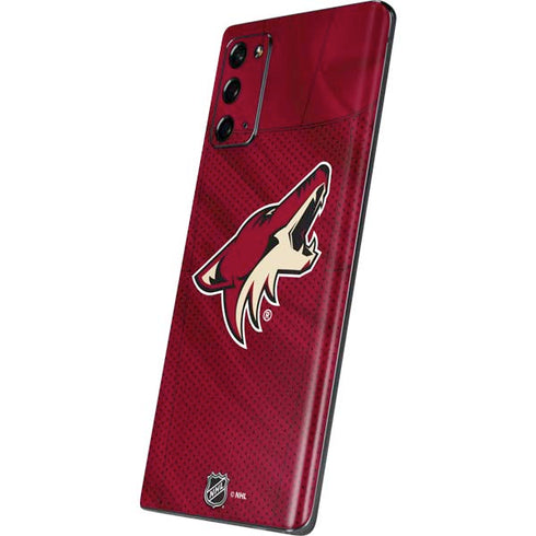 NHL Arizona Coyotes Home Jersey Galaxy Note20 5G Skin