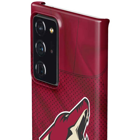 NHL Arizona Coyotes Home Jersey Galaxy Note20 Ultra 5G Lite Case