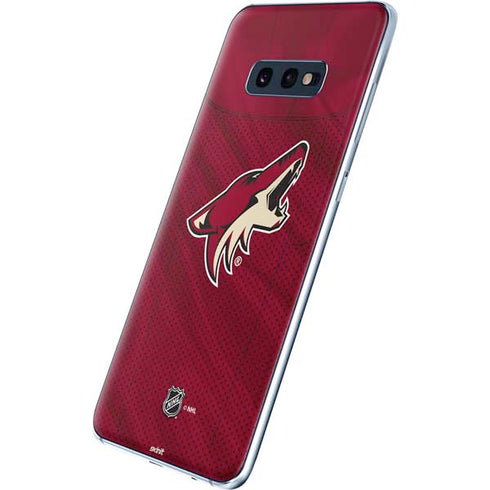 NHL Arizona Coyotes Home Jersey Galaxy S10e Skin