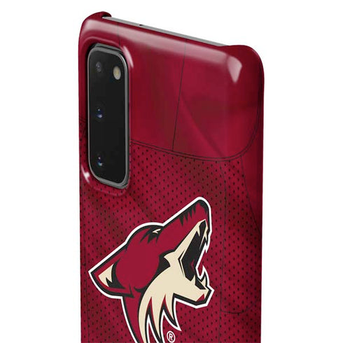 NHL Arizona Coyotes Home Jersey Galaxy S20 Lite Case