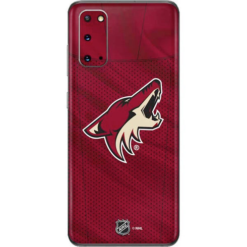 NHL Arizona Coyotes Home Jersey Galaxy S20 Skin