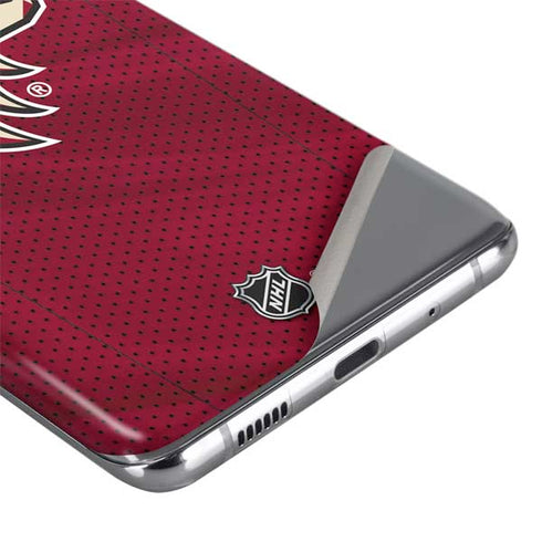 NHL Arizona Coyotes Home Jersey Galaxy S20 Skin