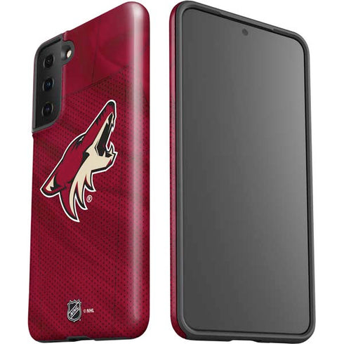 NHL Arizona Coyotes Home Jersey Galaxy S21 FE Pro Case
