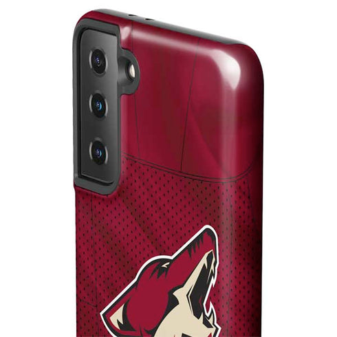 NHL Arizona Coyotes Home Jersey Galaxy S21 Plus 5G Pro Case