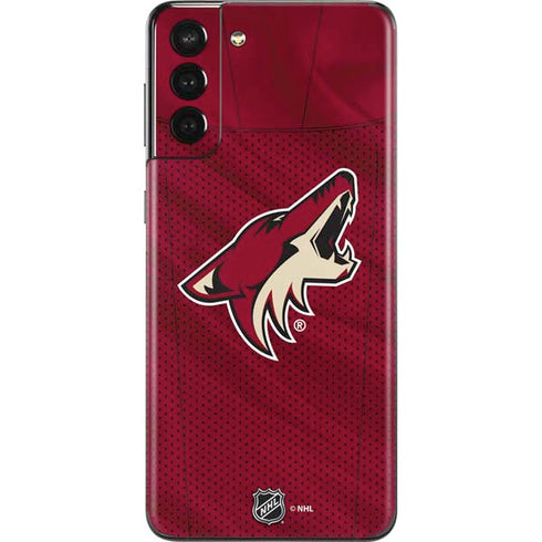 NHL Arizona Coyotes Home Jersey Galaxy S21 Plus 5G Skin