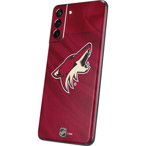 NHL Arizona Coyotes Home Jersey Galaxy S21 Plus 5G Skin