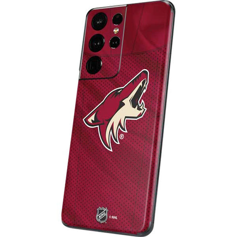 NHL Arizona Coyotes Home Jersey Galaxy S21 Ultra 5G Skin