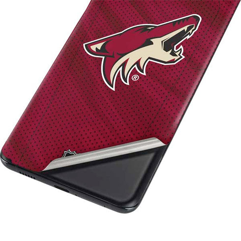 NHL Arizona Coyotes Home Jersey Galaxy S21 Ultra 5G Skin