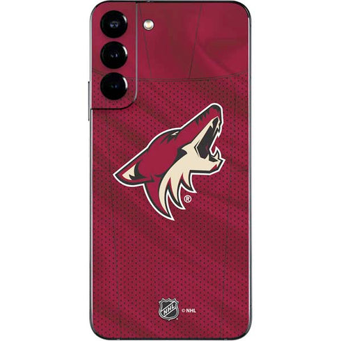 NHL Arizona Coyotes Home Jersey Galaxy S22 Plus Skin
