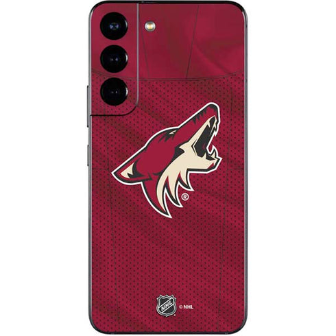 NHL Arizona Coyotes Home Jersey Galaxy S22 Skin