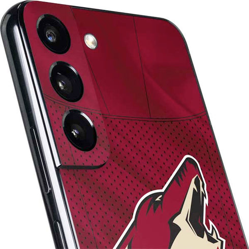 NHL Arizona Coyotes Home Jersey Galaxy S22 Skin