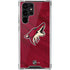 NHL Arizona Coyotes Home Jersey Galaxy S22 Ultra Clear Case