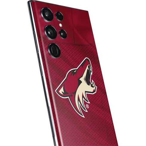 NHL Arizona Coyotes Home Jersey Galaxy S22 Ultra Skin
