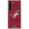 NHL Arizona Coyotes Home Jersey Galaxy S23 Clear Case