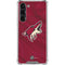 NHL Arizona Coyotes Home Jersey Galaxy S23 Plus Clear Case