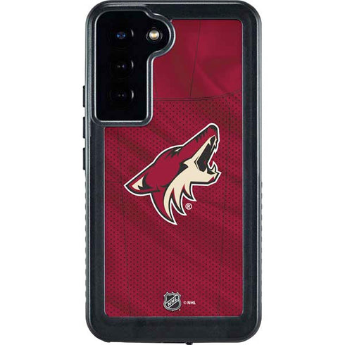 NHL Arizona Coyotes Home Jersey Galaxy S23 Plus Waterproof Case