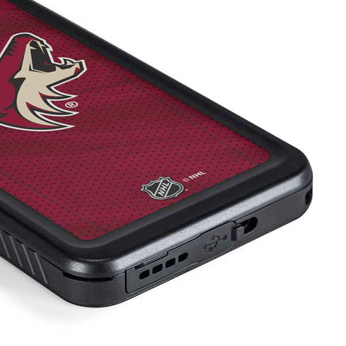 NHL Arizona Coyotes Home Jersey Galaxy S23 Plus Waterproof Case