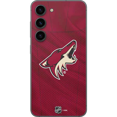 NHL Arizona Coyotes Home Jersey Galaxy S23 Skin