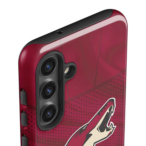 NHL Arizona Coyotes Home Jersey Galaxy S24 Impact Case