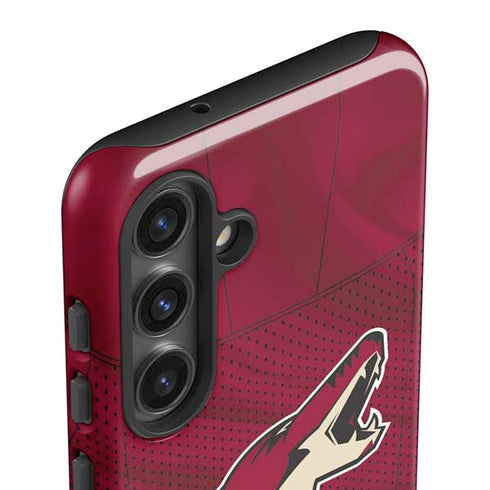 NHL Arizona Coyotes Home Jersey Galaxy S24 Plus Impact Case