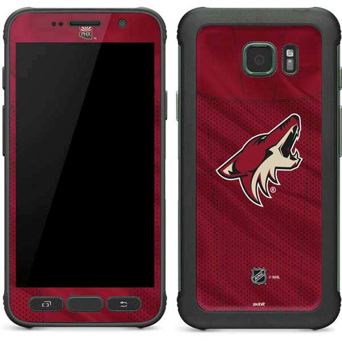 NHL Arizona Coyotes Home Jersey Galaxy S7 Active Skin