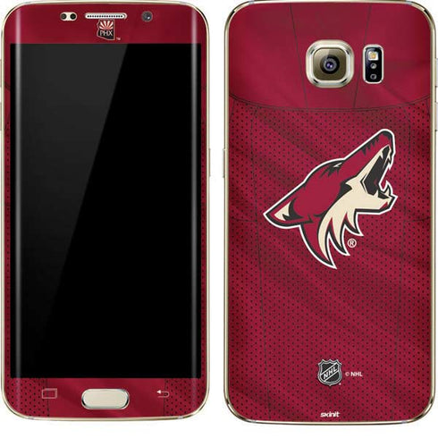 NHL Arizona Coyotes Home Jersey Galaxy S7 Edge Skin