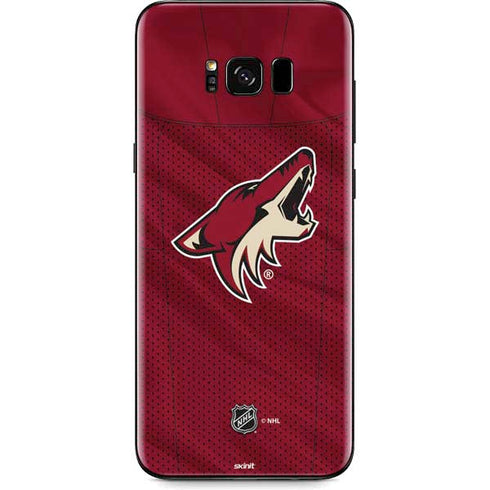 NHL Arizona Coyotes Home Jersey Galaxy S8 Plus Skin