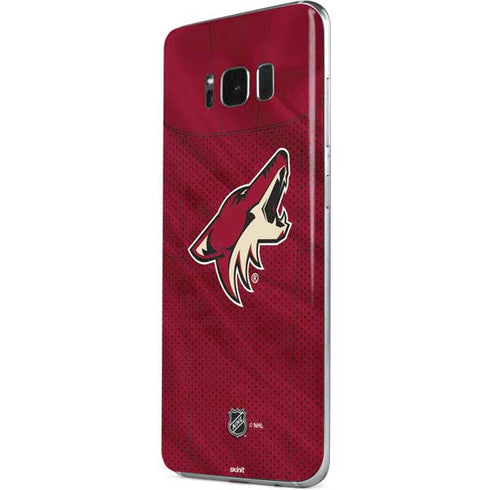 NHL Arizona Coyotes Home Jersey Galaxy S8 Plus Skin