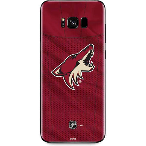 NHL Arizona Coyotes Home Jersey Galaxy S8 Skin