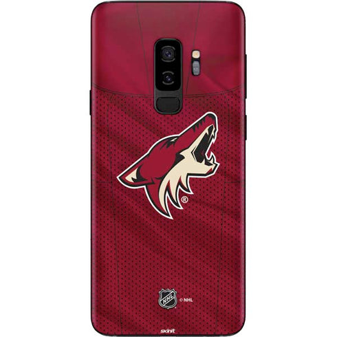 NHL Arizona Coyotes Home Jersey Galaxy S9 Plus Skin