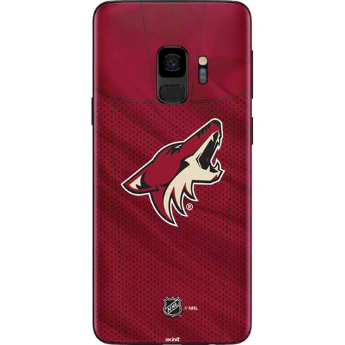 NHL Arizona Coyotes Home Jersey Galaxy S9 Skin