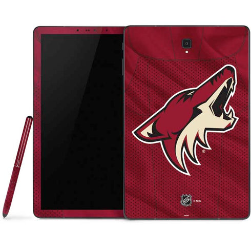 NHL Arizona Coyotes Home Jersey Samsung Galaxy Tab Skin