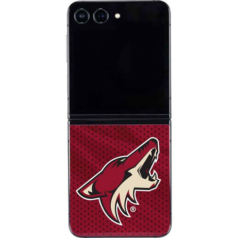 NHL Arizona Coyotes Home Jersey Galaxy Z Flip5 5G Skin