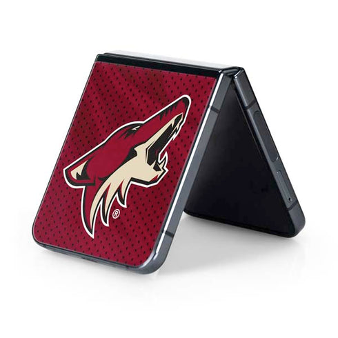 NHL Arizona Coyotes Home Jersey Galaxy Z Flip5 5G Skin