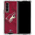 NHL Arizona Coyotes Home Jersey Galaxy Z Fold4 5G Clear Case