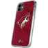 NHL Arizona Coyotes Home Jersey iPhone 11 Clear Case