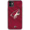 NHL Arizona Coyotes Home Jersey iPhone 11 Clear Case