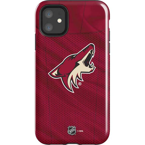 NHL Arizona Coyotes Home Jersey iPhone 11 Impact Case
