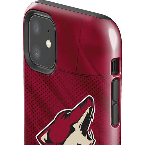 NHL Arizona Coyotes Home Jersey iPhone 11 Impact Case