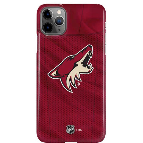 NHL Arizona Coyotes Home Jersey iPhone 11 Pro Max Lite Case