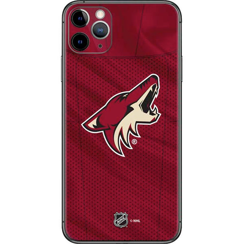 NHL Arizona Coyotes Home Jersey iPhone 11 Pro Max Skin