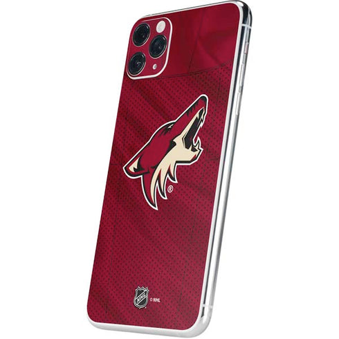 NHL Arizona Coyotes Home Jersey iPhone 11 Pro Max Skin