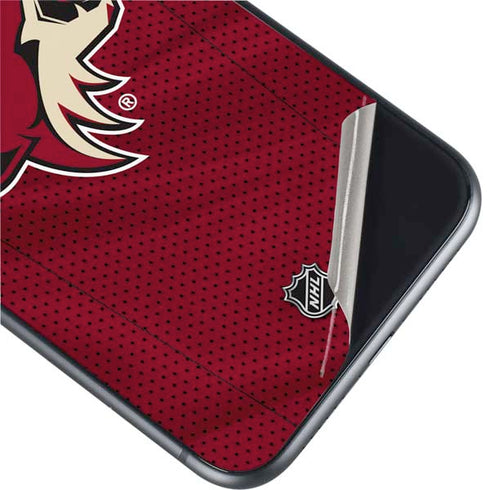 NHL Arizona Coyotes Home Jersey iPhone 11 Skin
