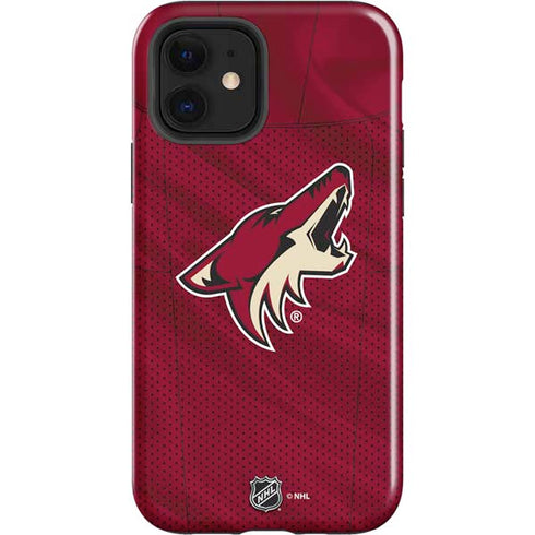 NHL Arizona Coyotes Home Jersey iPhone 12 Impact Case