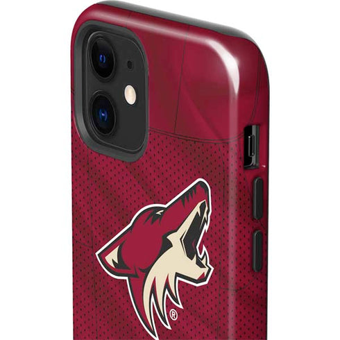 NHL Arizona Coyotes Home Jersey iPhone 12 Impact Case